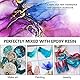 Alkohol Tinte 30 Farben Set, Konzentrierte Epoxidharz-Farbe, Harz-Farbstoff Alcohol Ink für die DIY, Epoxy Resin Dye für Handwerk, Malerei, Schmuck- je 10 ml