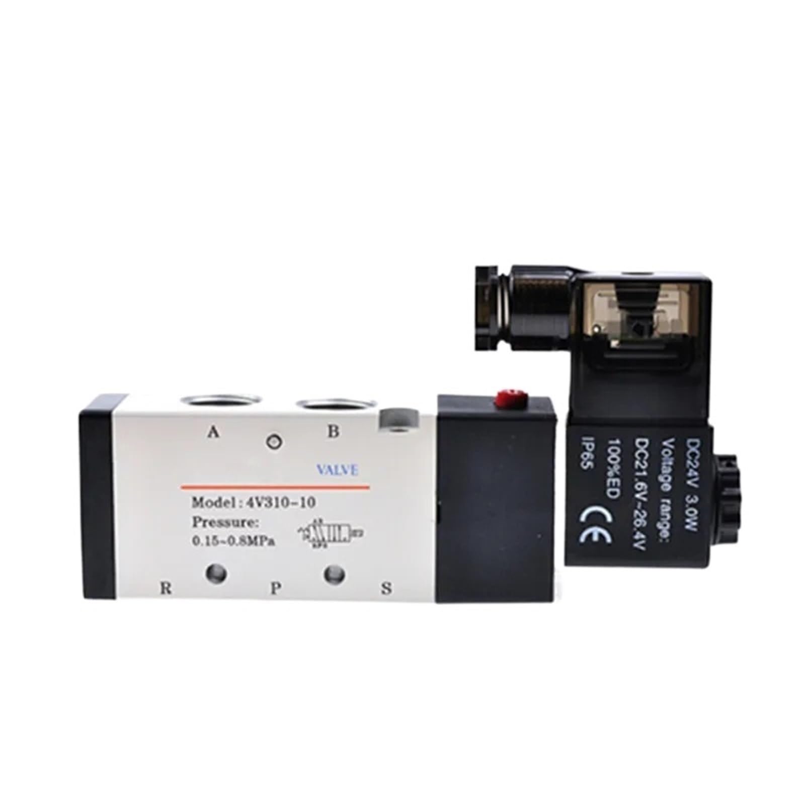 Électrovanne distributeur pneumatique 4V320-08 AC110V 5/2 voies pour pilotage de vérin double effet