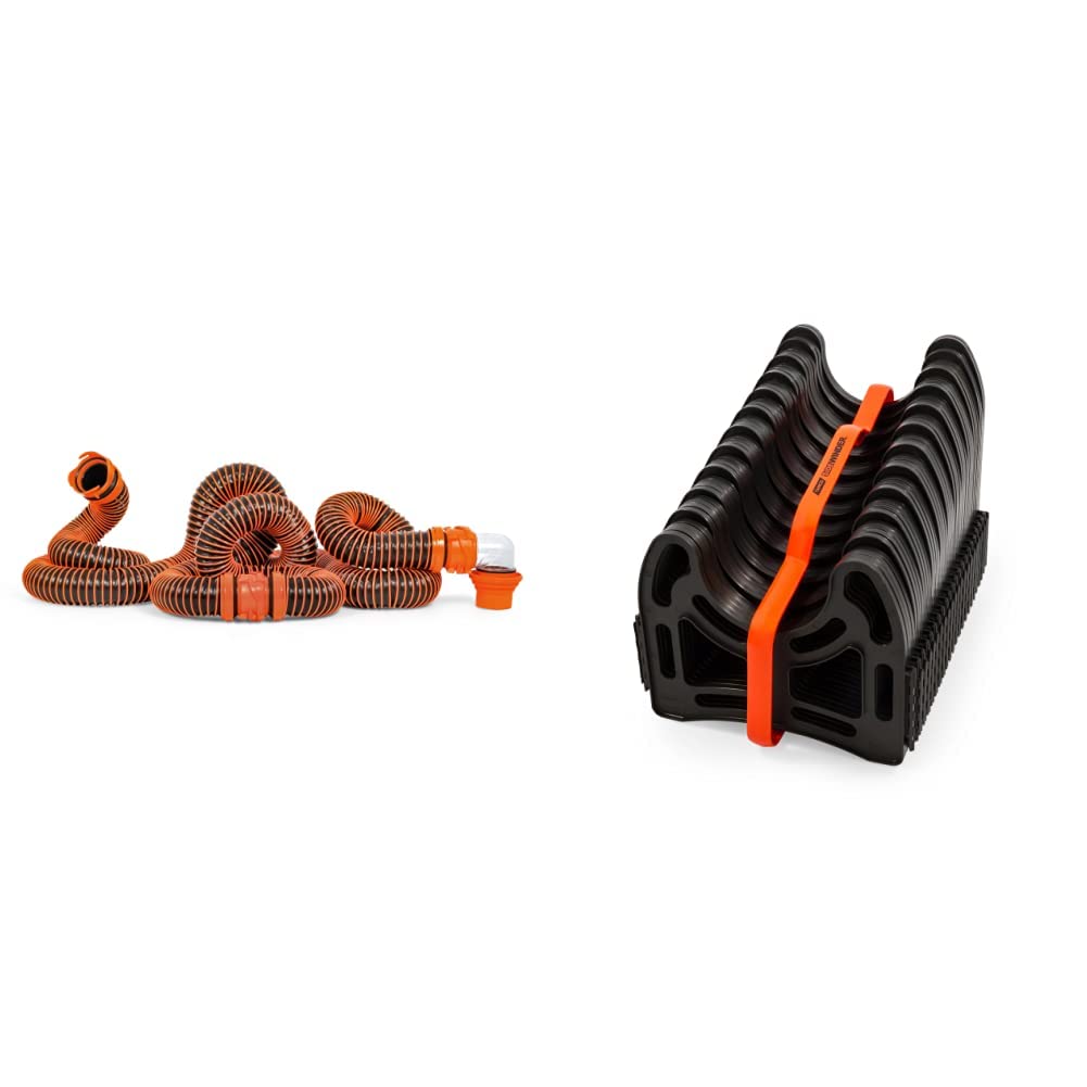 Camco RhinoEXTREME 20Foot Camper/RV Sewer Hose Kit with