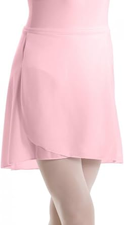 Motionwear Pull-On Wrap Crepe Skirt 1011