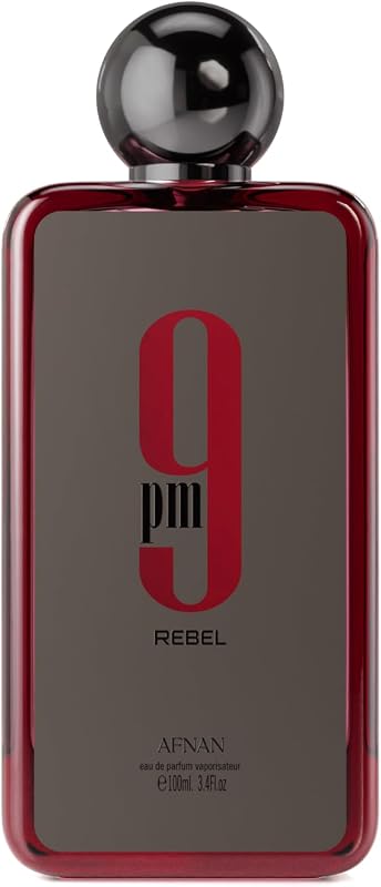 Afnan 9 PM Rebel Unisex Eau De Parfum, 3.4 Fl. Oz