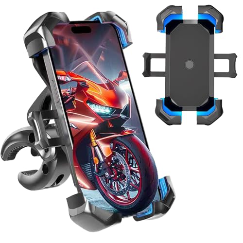 ETOREAIR Bike Phone Holder Mount Universal Bicycle Motorcycle Phone Mount for Scooter Electric Bike Mountain Bike for iPhone