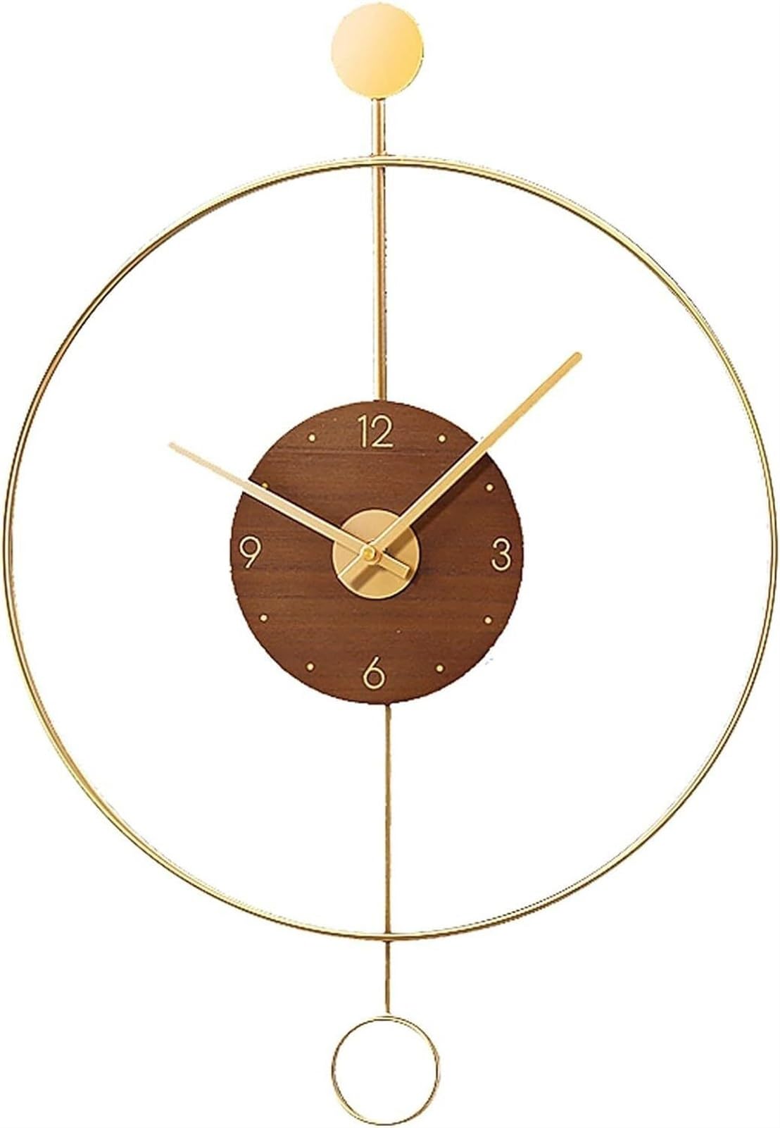 Horloge murale pour salon rétro et silencieuse afin de décorer votre bureau