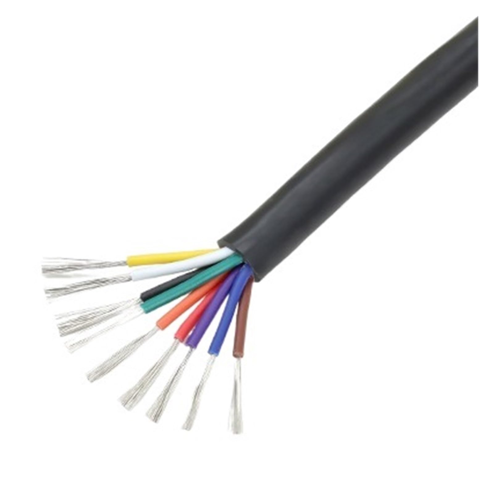 Przewody Osłonowe 2M UL2464 2 3 4 5 6 7 8 9 10 Rdzeni Elektroniczne Audio 30 28 26 24 22 20 18 AWG Kabel Sygnałowy Z Cynowanej Miedzi