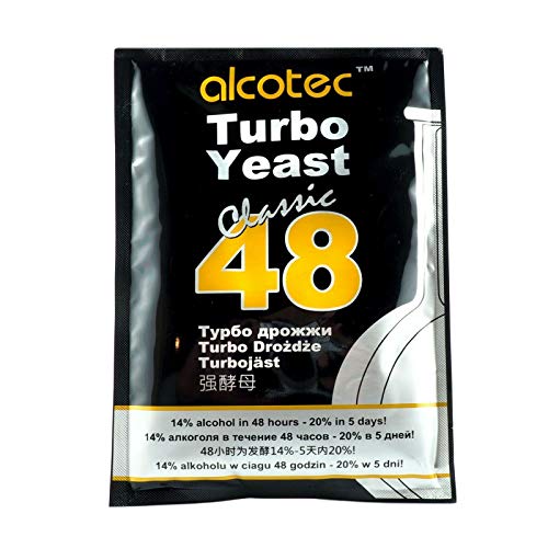 10 x Alcotec Classic 48 - Turbo Yeast, Vodka Yeast, Yeast for Mash – vue 2