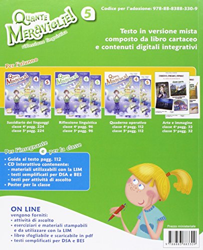 Quante meraviglie. per la 5ª classe elementare!