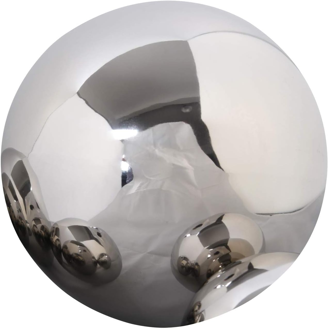 Edelstahl Deko-Kugeln Für Garten & Wohnung - Matt Silberne Hohlkugeln In 5 Größen