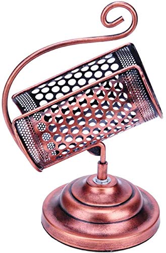 Soporte decorativo de vino de hierro forjado miniatura 3