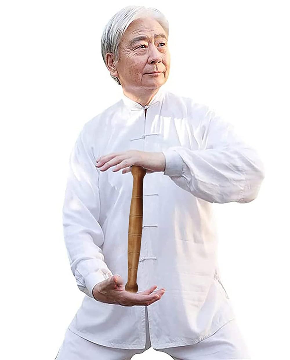 DFrywdgSEY Tai Chi ruler, Wooden Tai Chi Ruler 32cm for Fitness Physical Rehabilitation Seniors Beginners