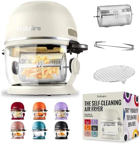 Non Toxic Air Fryer™ - Glass AirFryer 5 Quart w/ 360 Visibility, ...