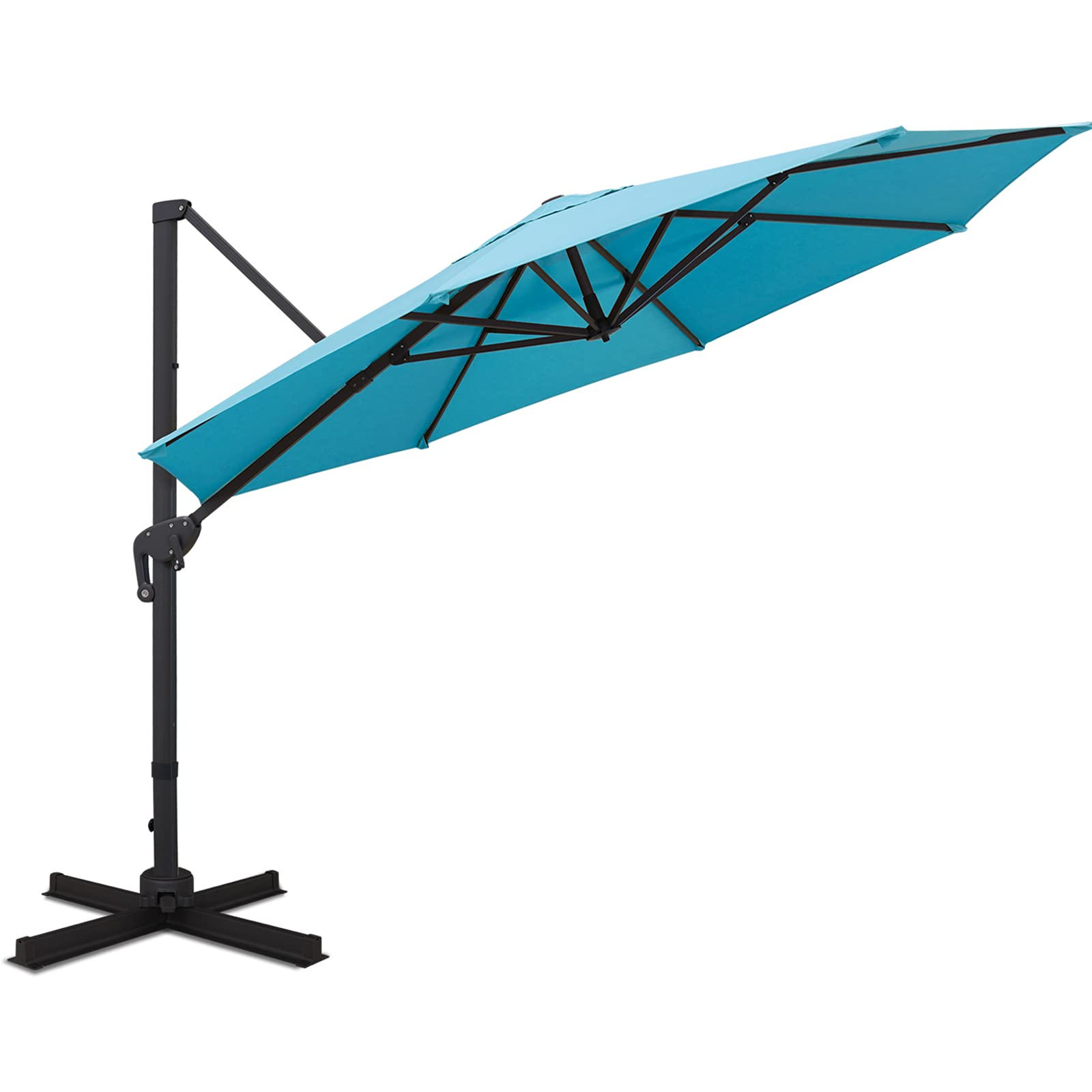 Buy Sunnyglade 11FT Cantilever Patio Umbrella Round Deluxe Offset