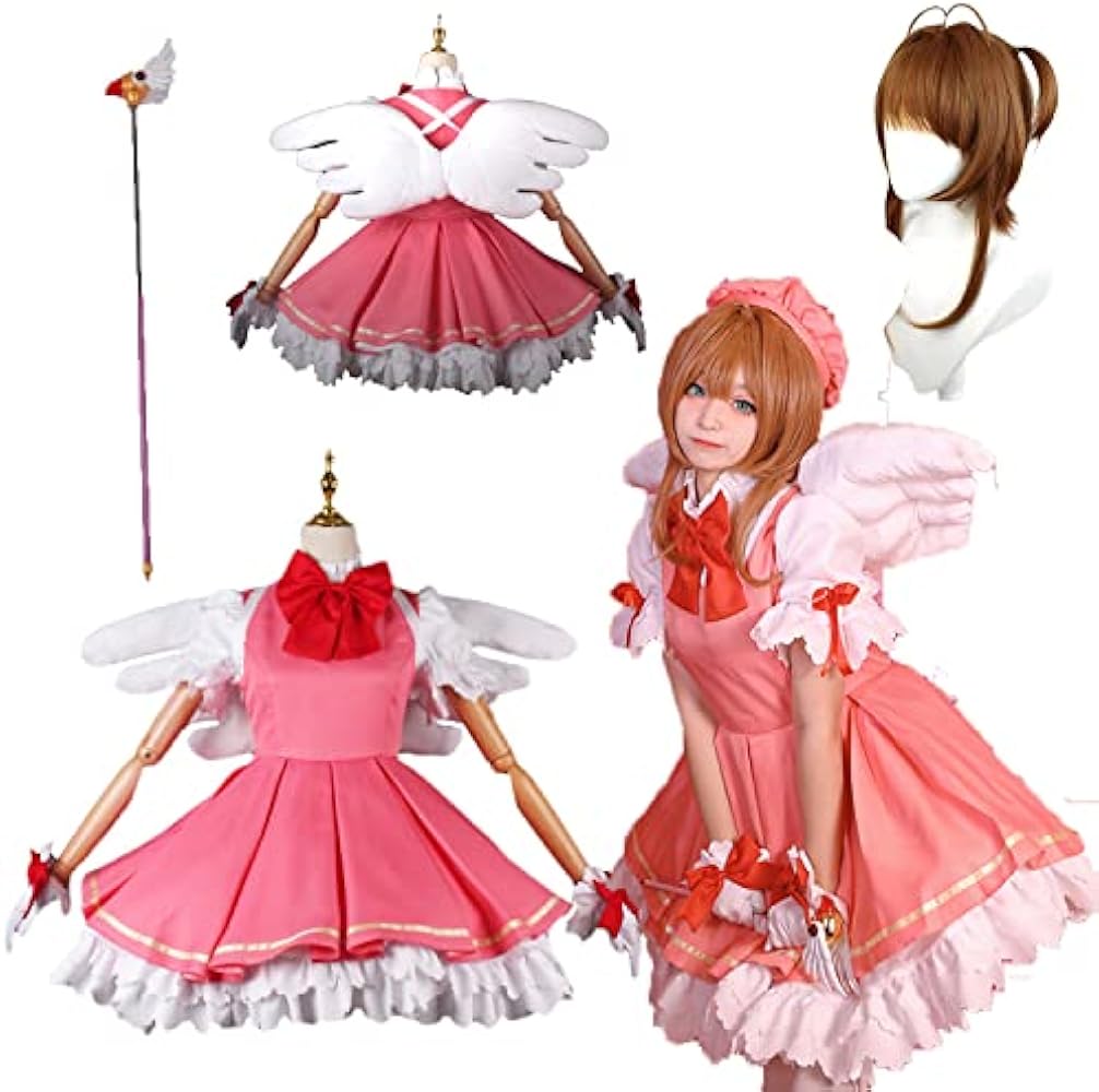 Amazon.co.jp: [SHAOYAO] カードキャプターさくら コスプレ衣装 木之本