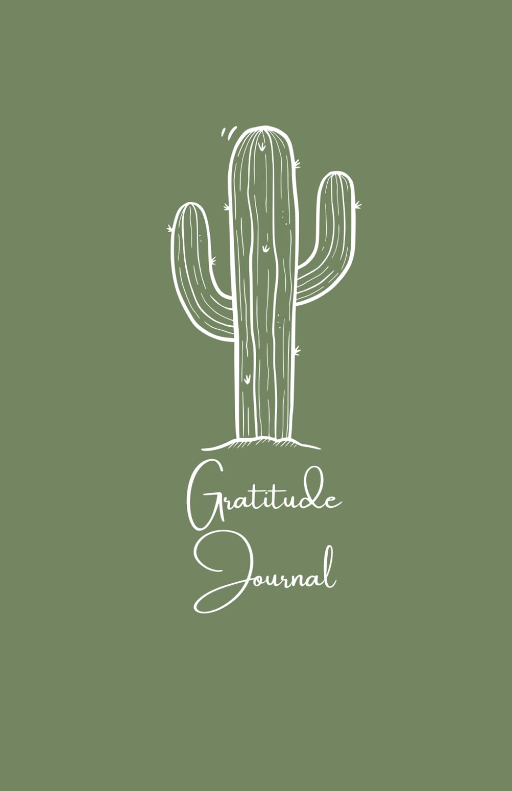 Sage Cactus Gratitude Journal