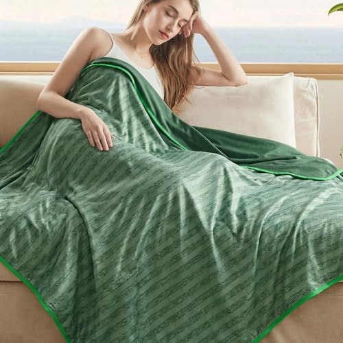 Image of Guohaoi Cooling Blanket for Hot Sleepers and Night Sweats 90 inchx90 inch Queen