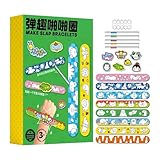 Genérico Pulseras de Golpe | Lindos rellenos de calcetín hazlo tú mismo,Pulseras de Palmada como Regalos para de Cumpleaños - para Niños, Adolescentes, Familia y Amigos