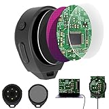 Anti-Funnel Microscope Magnifying Glass,10/13/15x Mini Coin Magnifier with White&Ultraviolet Light,One-Click Recording of Photos and Videos,3in1 Jewelers Loupe,Compatible Windows Mac Os (1pc)