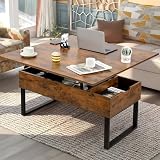 tables basses vintage scandinave 【CONCEPTION ÉLÉVATRICE TROIS EN UN】 La conception unique de la table basse à plateau élévateur répond à plus de besoins - lorsqu'elle est entièrement dépliée, elle peut devenir une table basse pour 8 personnes pour manger ou jouer à des jeux; lorsqu'elle est à moitié dépliée, elle devient un poste de travail pour 2 personnes à utiliser en même temps sans se gêner; Lorsque le plateau relevable est fermé, il peut être utilisé comme une table basse ordinaire.
