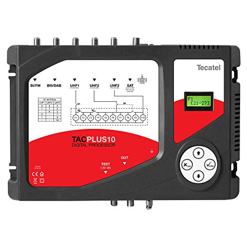 Central programable 10 filtros 50dB LTE 5G + FI Tecatel