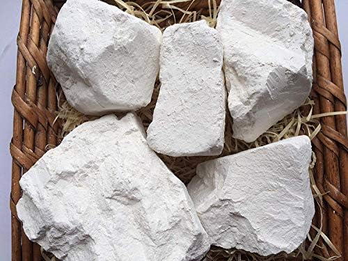 PUTIVSKY edible Chalk chunks (lump) natural for eating (food), 4 oz (110 g)