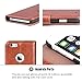 OCASE iPhone 6S Plus Case [Free Screen Protector Included] Leather Flip Wallet Case for iPhone 6 Plus / 6S Plus Devices - Brown