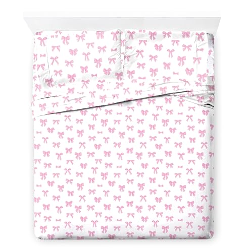 Image of Trend Collector Cowgirl Full Comforter Set 7 Piece Kids Bedding, Pink | Bed in a Bag, Comforter Sheets Shams Pillowcases, Soft Microfiber, Machine Washable Easy Care, Girls Gift