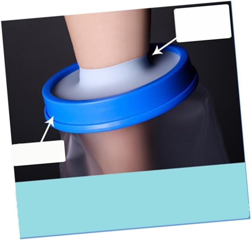 Adult Foot Cast and Bandage Protector for Shower and Reusable Foot Cast Cover for Watertight During Bathing and Play