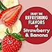 V8 Energy Strawberry Banana Juice Energy Drink, 8 fl oz Can (24 Pack)