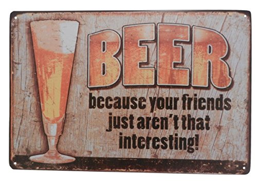 Beer Alcohol Drinking Funny Tin Sign Bar Pub Diner Cafe Wall Decor Home Decor Art Poster Retro Vintage