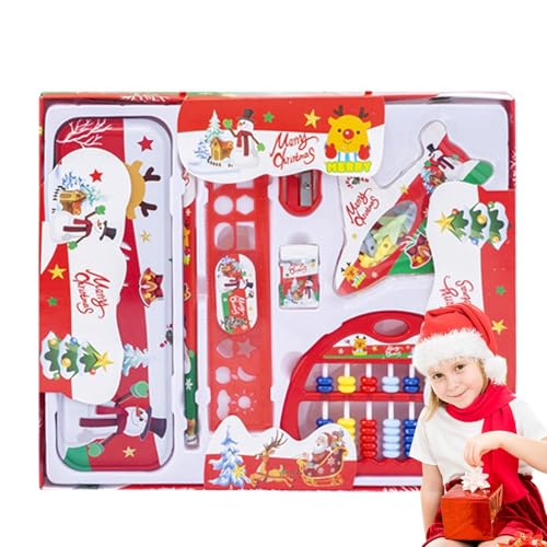 Opilroyn Weihnachts-Schreibwarenset für Kinder