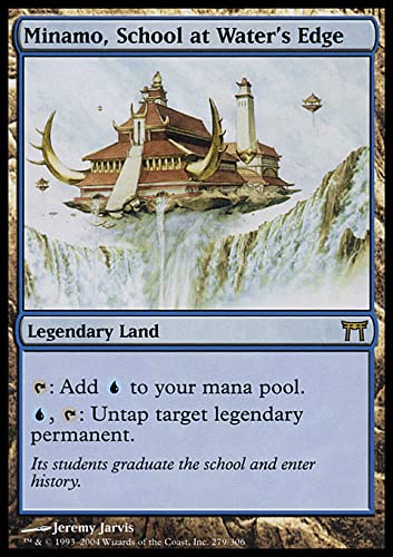 MTG Magic: The Gathering - Minamo, School at Water's Edge (279) Champions of Kamigawa CHK