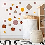 Die Sticker können ganz nach Wunsch platziert werden. Zusammen mit ihrem Kind erschaffen Sie so ein individuelles Kunstwerk an der Wand, ideal auch als Geschenkidee zum Kindergeburtstag, Geburt oder Babyparty