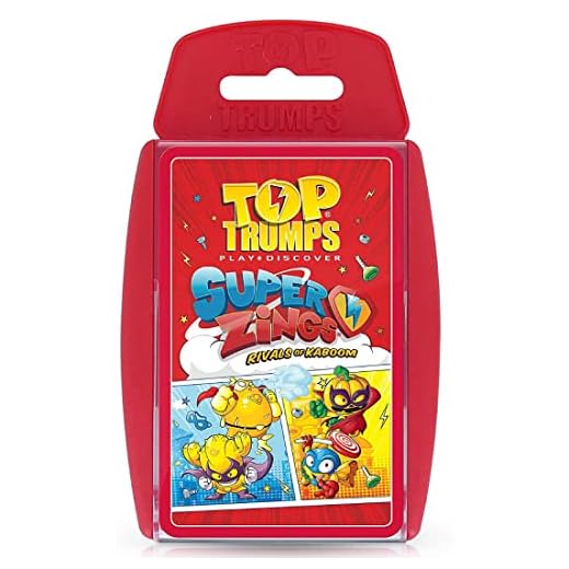 Top Trumps WM00479-SPA-6 SuperZings - Versión en español
