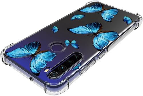 Miniatura 4 de Yerebel Funda para Redmi Note 8 (20192021) M1908C3JH M1908C3JGG Linda funda, funda de silicona suave TPU transparente flexible para Xiaomi Redmi