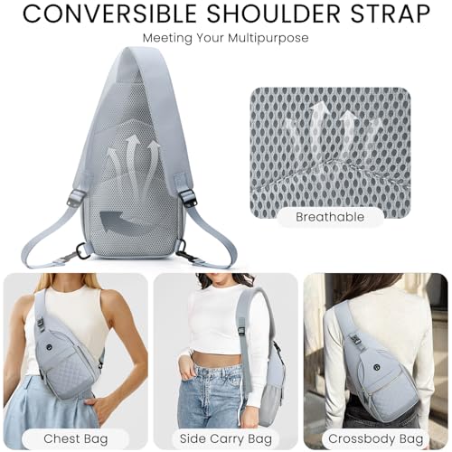 Image of Vankor Small Crossbody Purses Bags for Women Men Travel, Chest Sling Bag Women Casual Cross Body Bag for Woman Sling Backpack