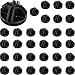 Jovitec 32 Pieces Plastic Connector Wire Grid Cube Organizer Connector for Modular Closet Storage Organizer and Wire Shelving (Black)