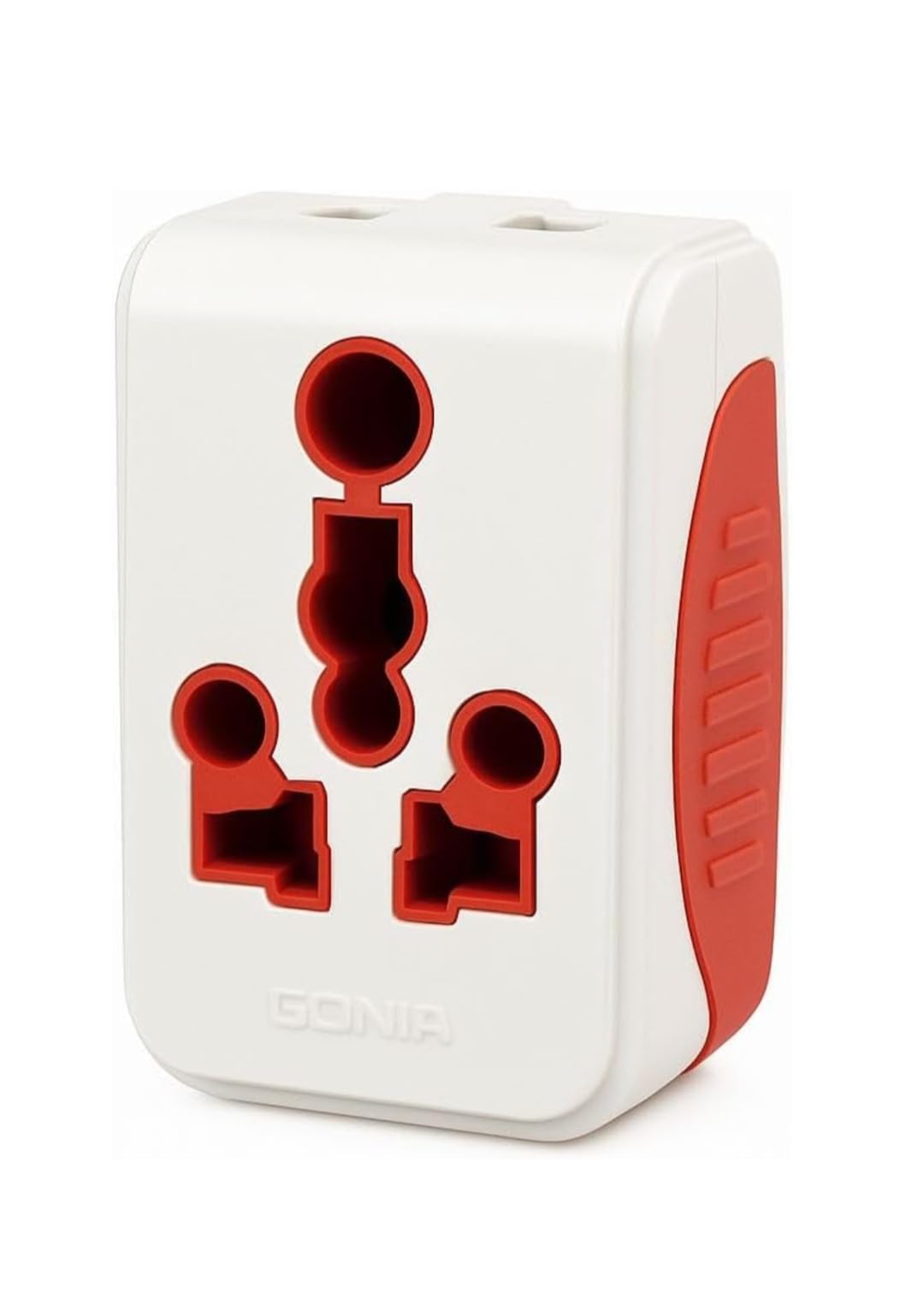CONA Hugo 6A to 16A Multi Plug Adapter | Universal 3-Pin Plug | Safe & Durable | White (Pack of 2)-picture-15
