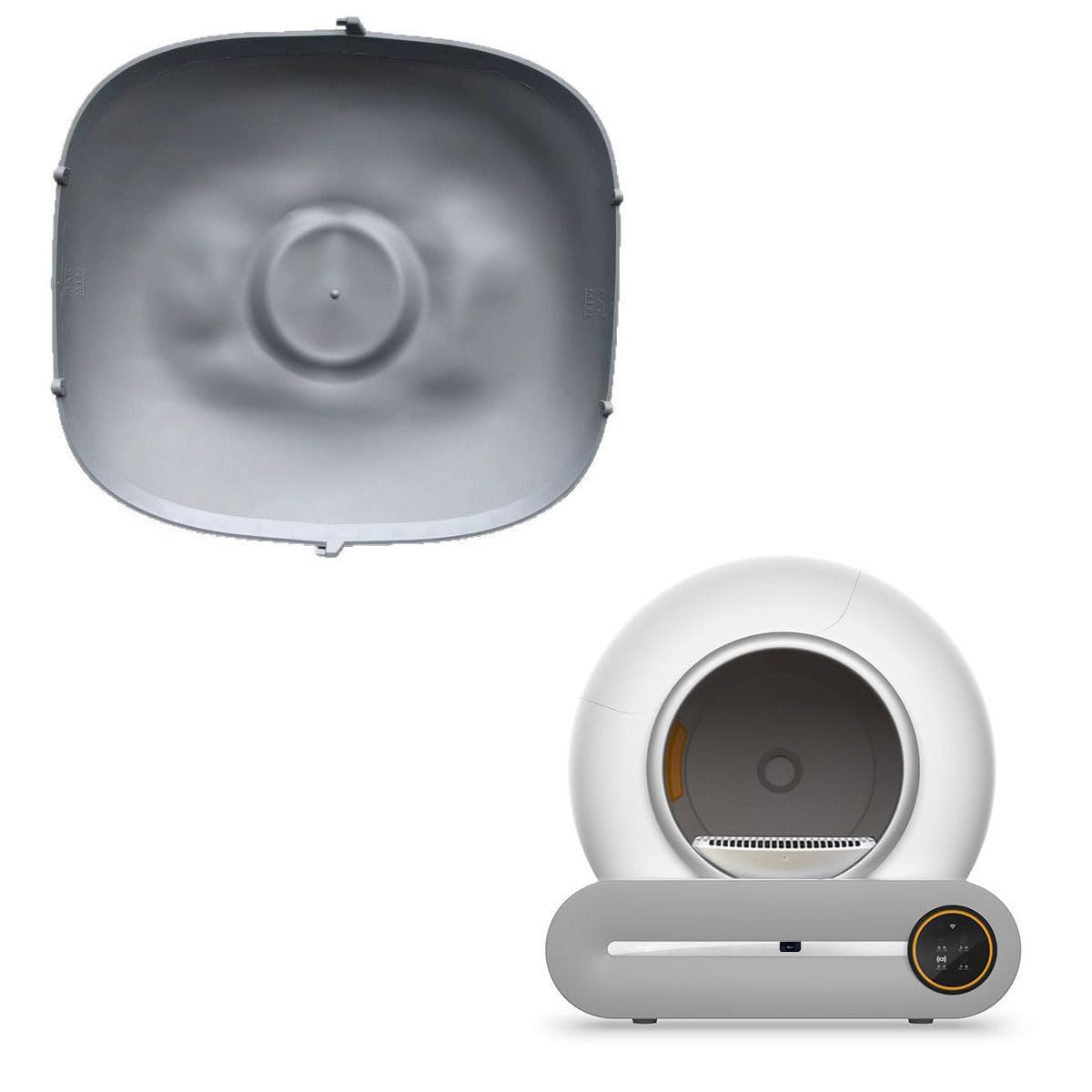 Uso per animali domestici - Pad di silicone per lettiera per gatti intelligenti - Supporto inferiore Cat Lattine Macchina Speciale silicone