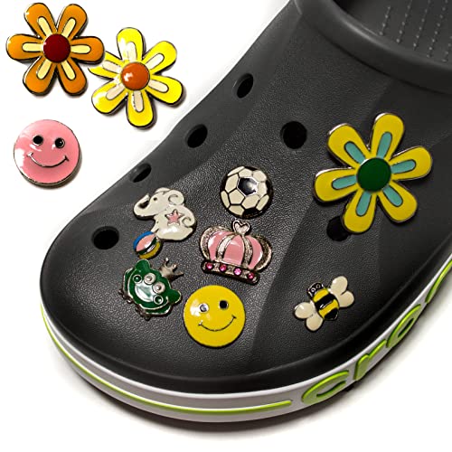 Clix for Clox Schuhstecker- Shoe Charms für Clogs/Crocs™ Schuh Pins Schuh-Anhänger für Schuhdekoration (Fußball)