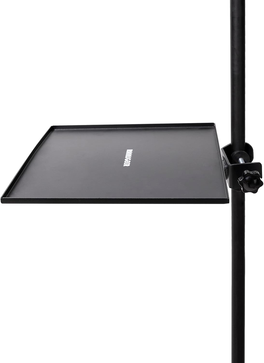 Heavy Duty Metal Square Tray for Speaker Stand and TV Stand Tripod (11.8 x 11.8 inch)