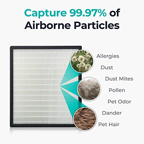 Image of Alen Air Filter FF50-Pure Replacement H13 True HEPA Filter for BreatheSmart FIT50 Air Purifier - Captures Allergens, Dust, & Mold (1 Filter) | For Allergens, Dust, Viruses, Dander, Fur. Medical-grade HEPA Filter with Carbon Catalyst Blend - FOR FIT50 AIR PURIFIER ONLY