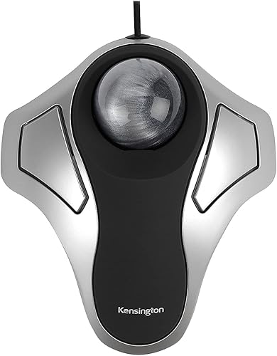 Miniatura 4 de Kensington Orbit Optical Trackball Mouse USB 2.0, uso de mano izquierdaderecha, negroplateado