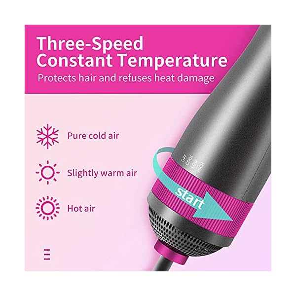 Upgraded Pet Hair Dryer Brush - 2 in 1 Grooming Dryer for Pets