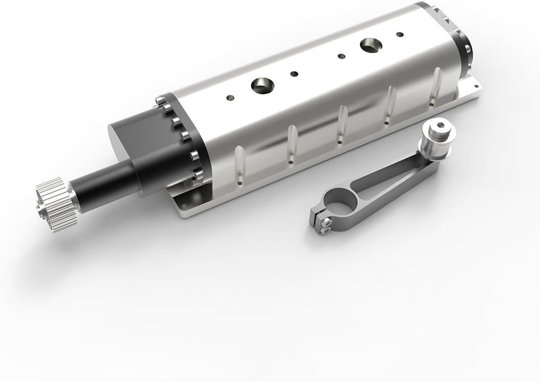 ENGINEDIY Metal Srew-Type Supercharger for GS-V12 Engine Model，Specifically Designed for GS-V12