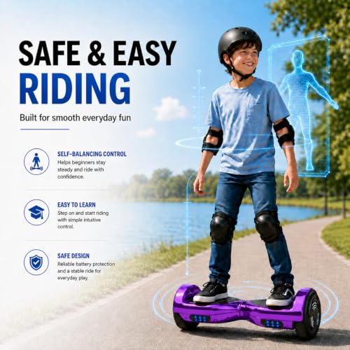 XERATH Hoverboard for Kids 8-12