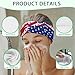 ORGYPET American Flag Football Headscarf Boys Fashion-Forward 2024 Trendy Sports Headbands for Boys Children's Sports Headscarf Kids Sweat Bands Moisture Wicking Workout Headbands