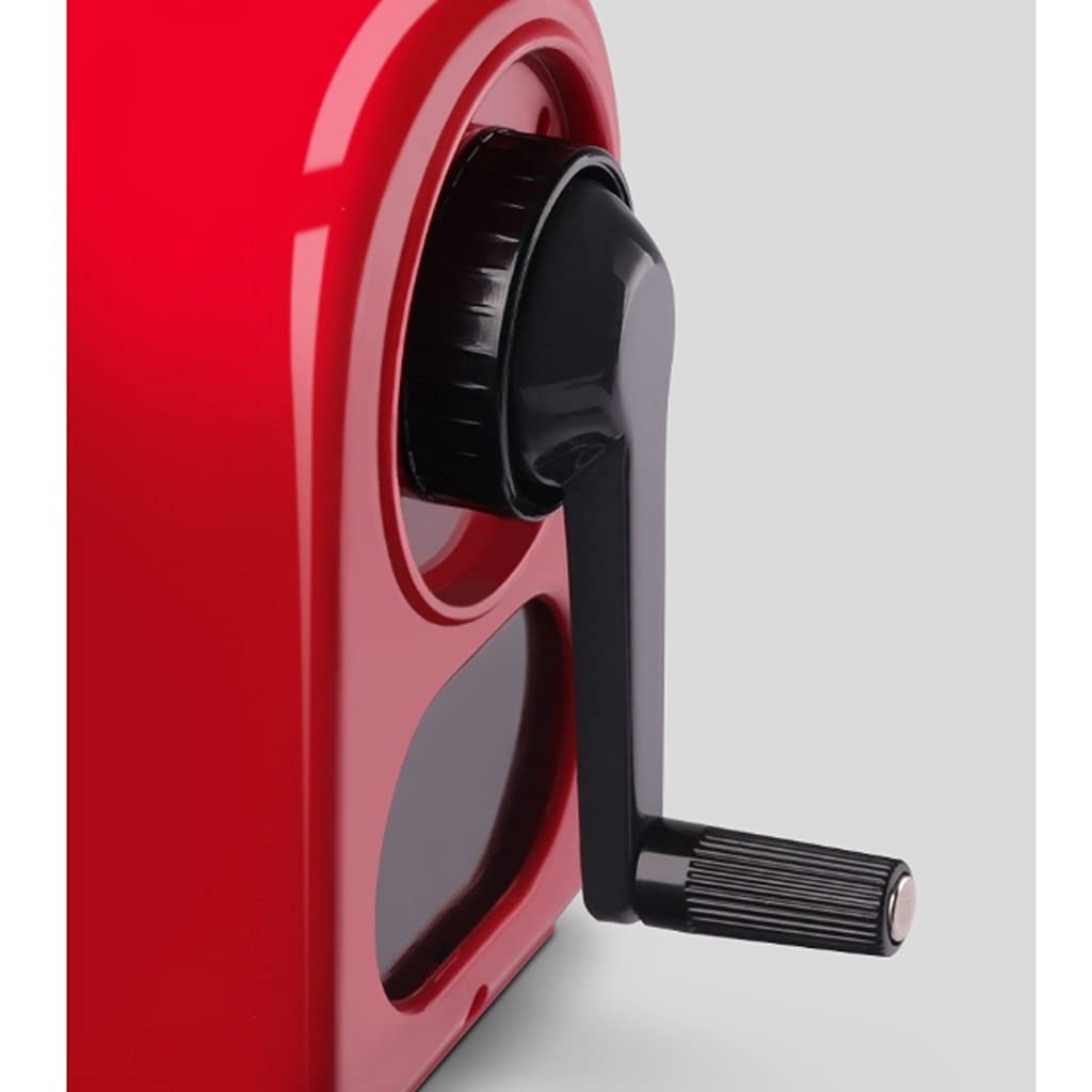 bleistiftspitzer Manueller Bleistiftspitzer dauerhafter einfacher und fortgeschrittener handgekräftiger Spitzer geeignet für Künstler- und Studentenzeichnungsdesign Anspitzer (Color : B)