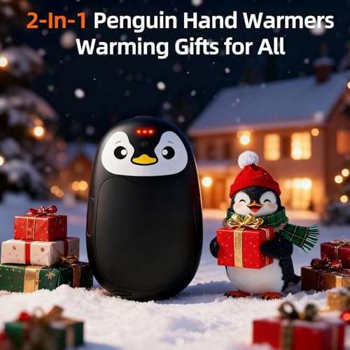 FANDLISS Hand Warmers Rechargeable, Upgraded 8000mAh Long-Lasting, 2-Pack - image 3