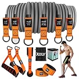 Photo Gallery xoly - fasce di resistenza pesanti 136 kg | set completo da palestra a casa con maniglie, ancoraggio alla porta, borsa per il trasporto | perfetto per forza, tonificazione muscolare, perdita di peso Photo Gallery xoly - fasce di resistenza pesanti 136 kg | set completo da palestra a casa con maniglie, ancoraggio alla porta, borsa per il trasporto | perfetto per forza, tonificazione muscolare, perdita di peso