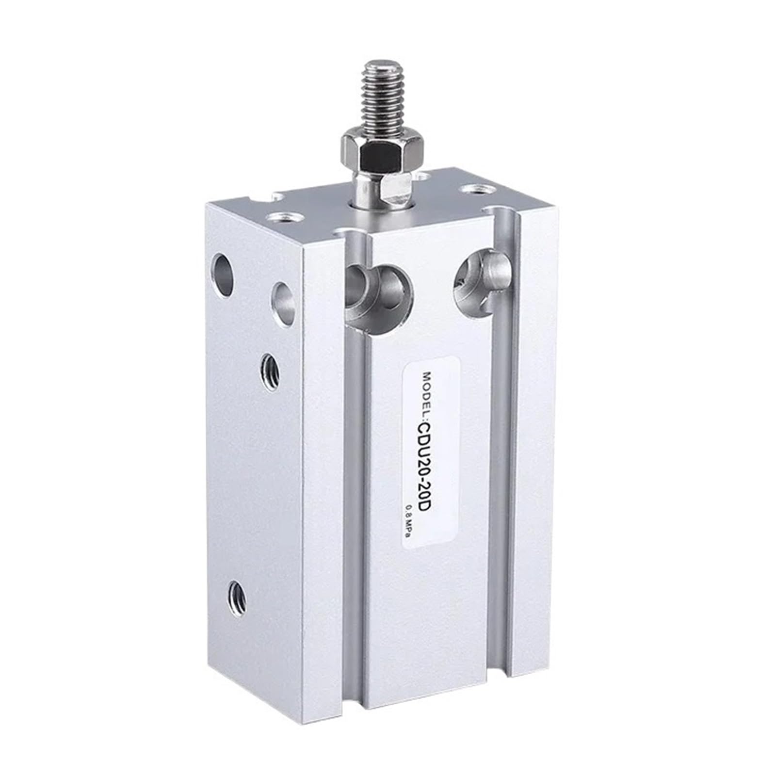 Cilindro neumático de aire CDU6 con carrera de 40mm para automatización fluida y precisa