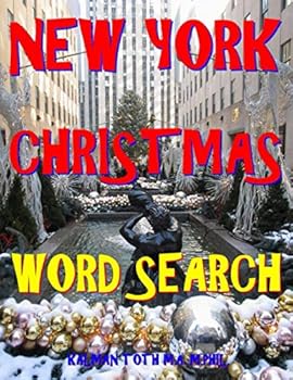 Paperback New York Christmas Word Search: 133 Extra Large Print Entertaining Themed Puzzles Book